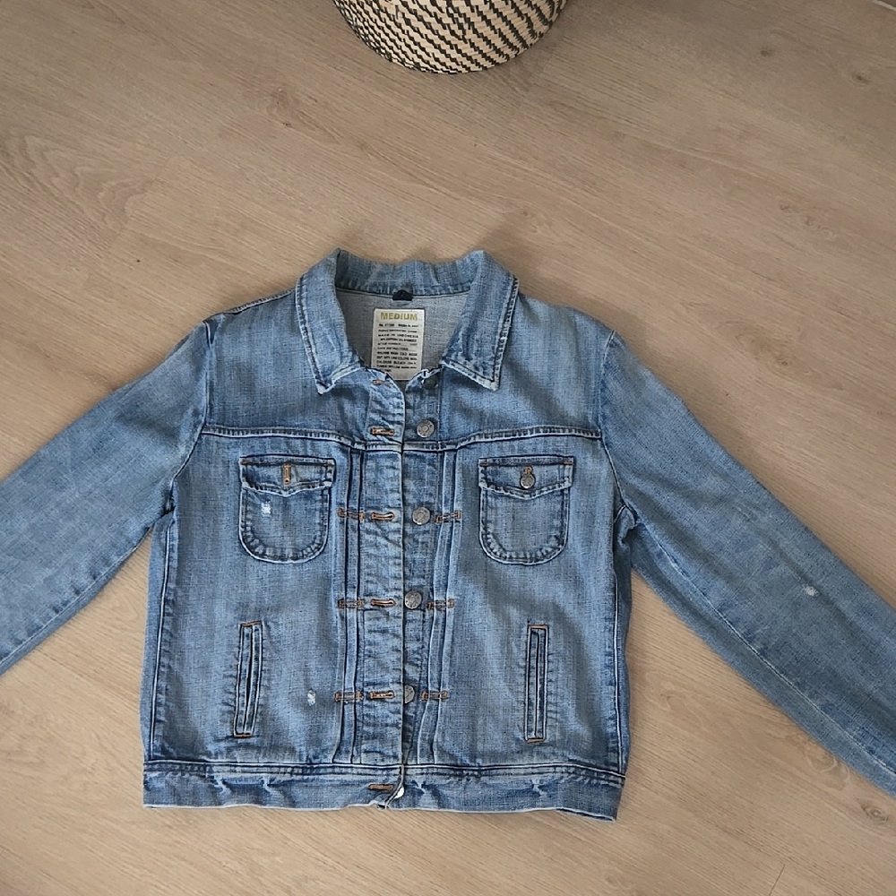 JCrew Blue Denim Jacket